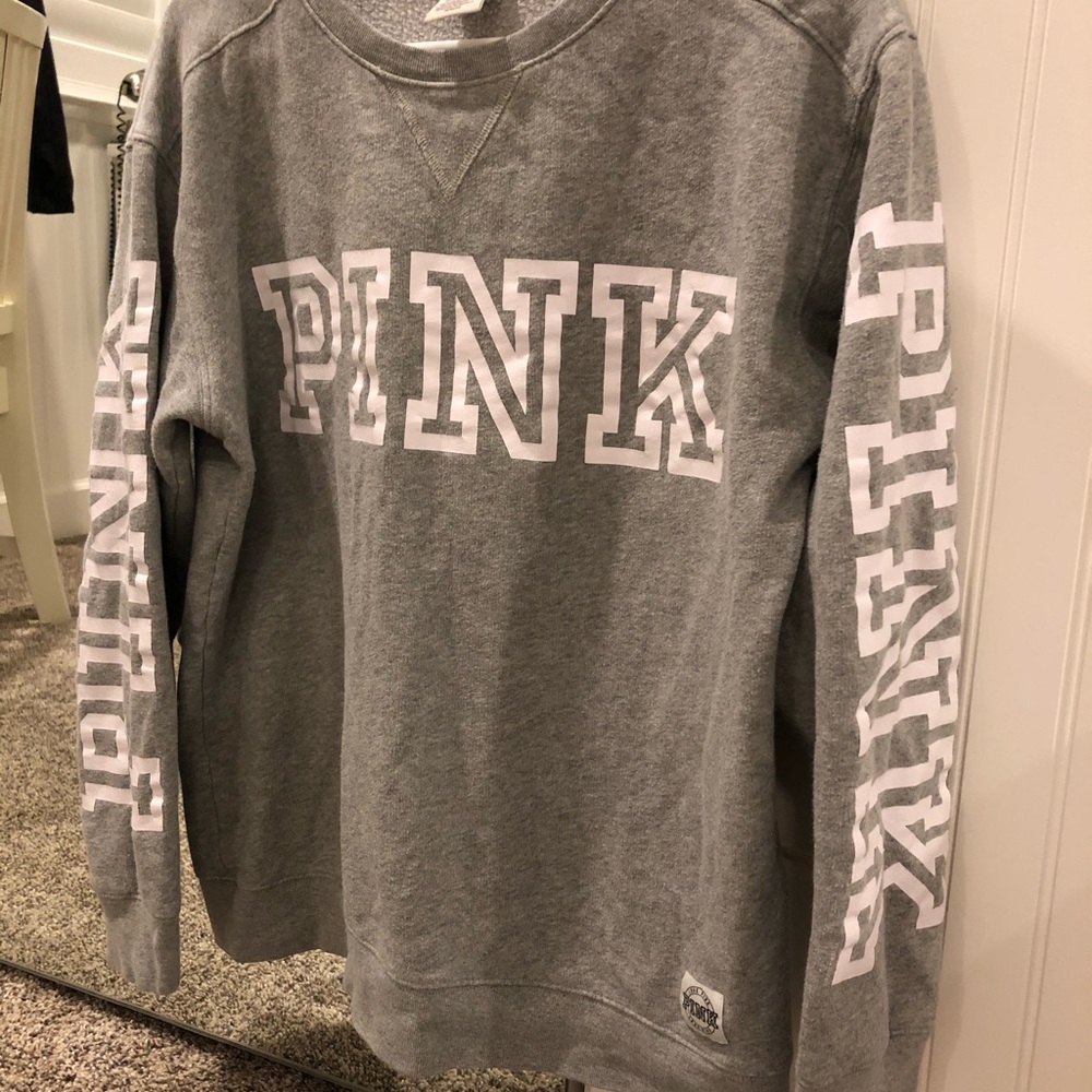 Pink Crew Sweater